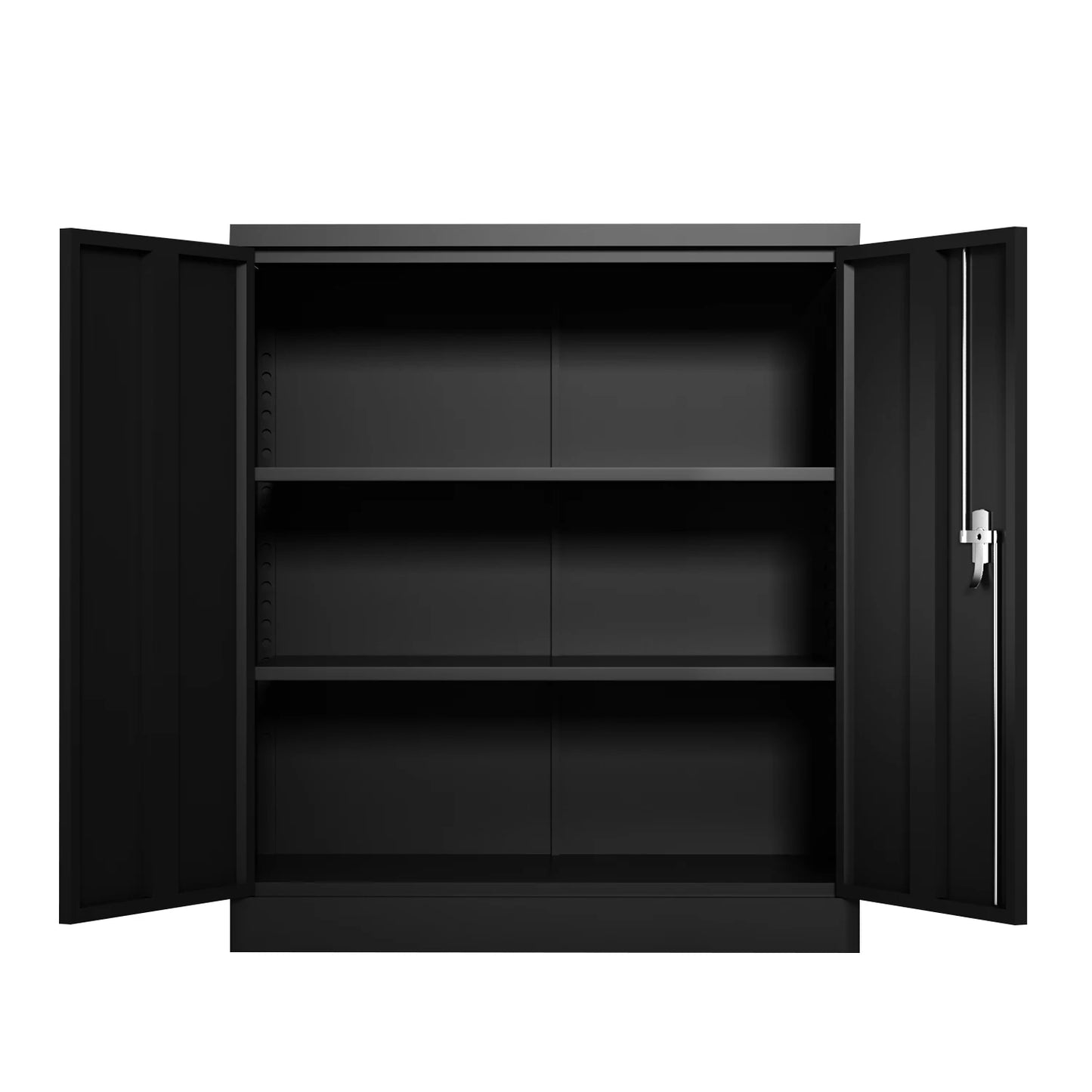 Black Metal Storage Cabinet