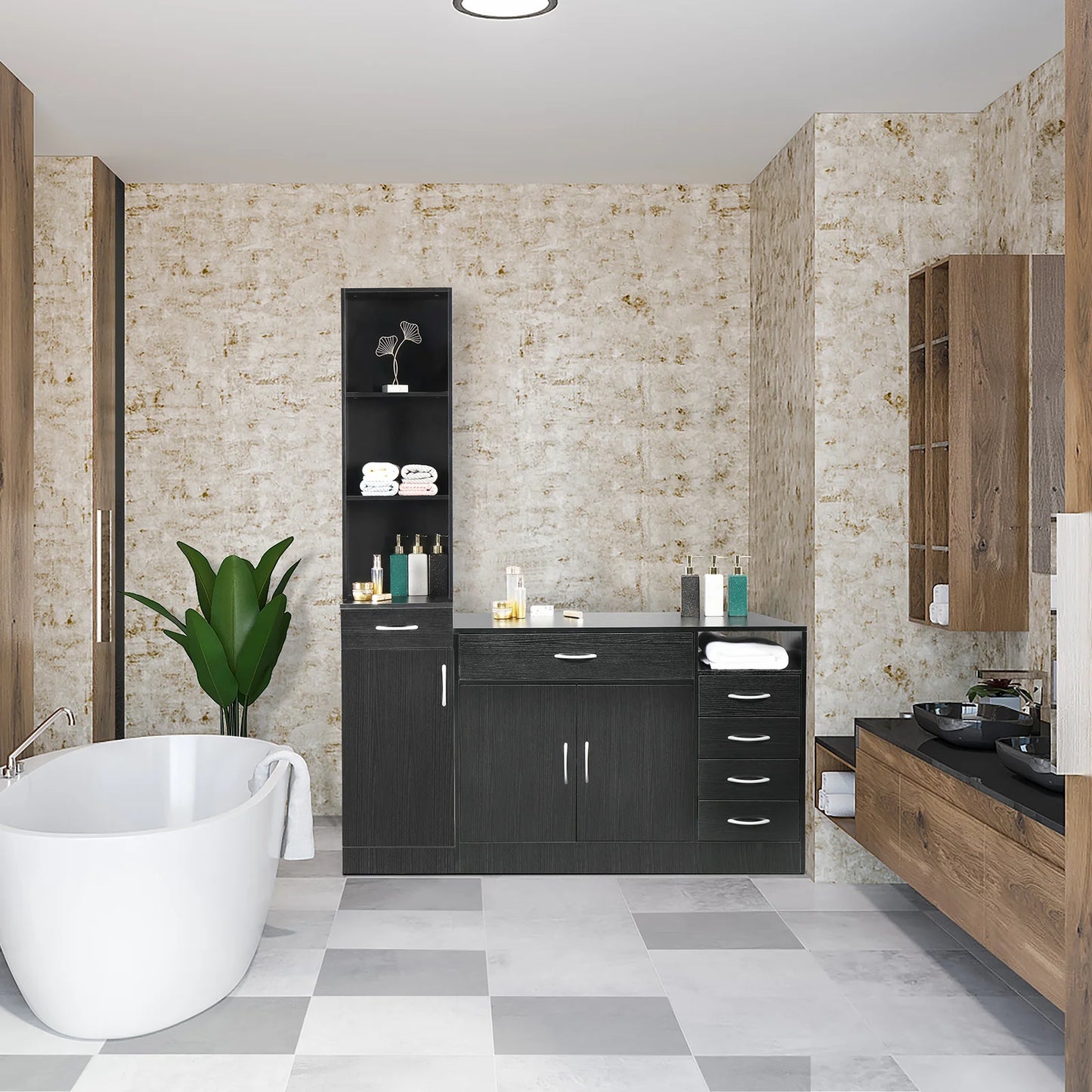 Bathroom Cabinet Combination 2 Sizes