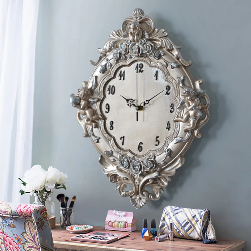 European Angel Wall Clock