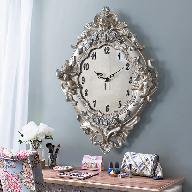 European Angel Wall Clock