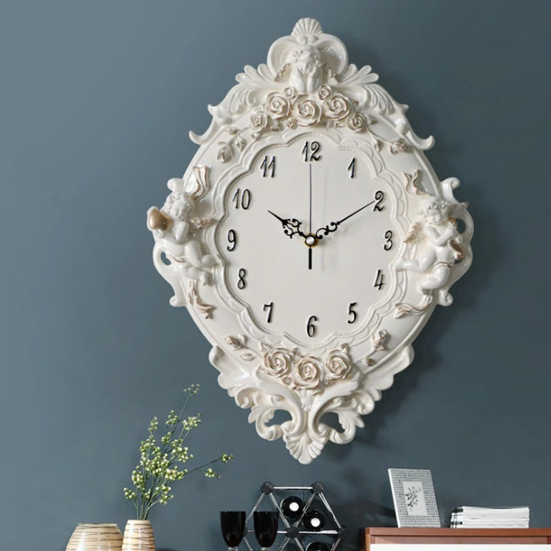 European Angel Wall Clock