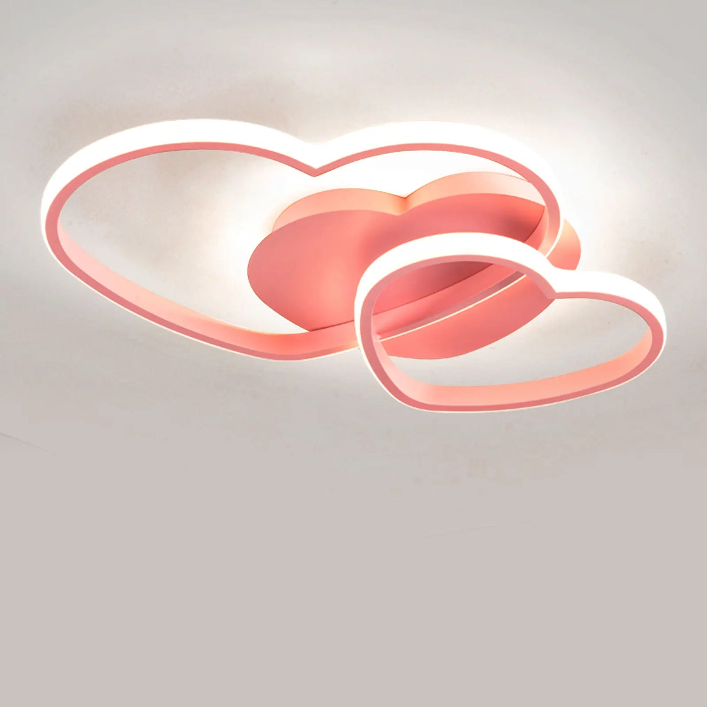 Modern LED Heart-Shaped Ceiling Light