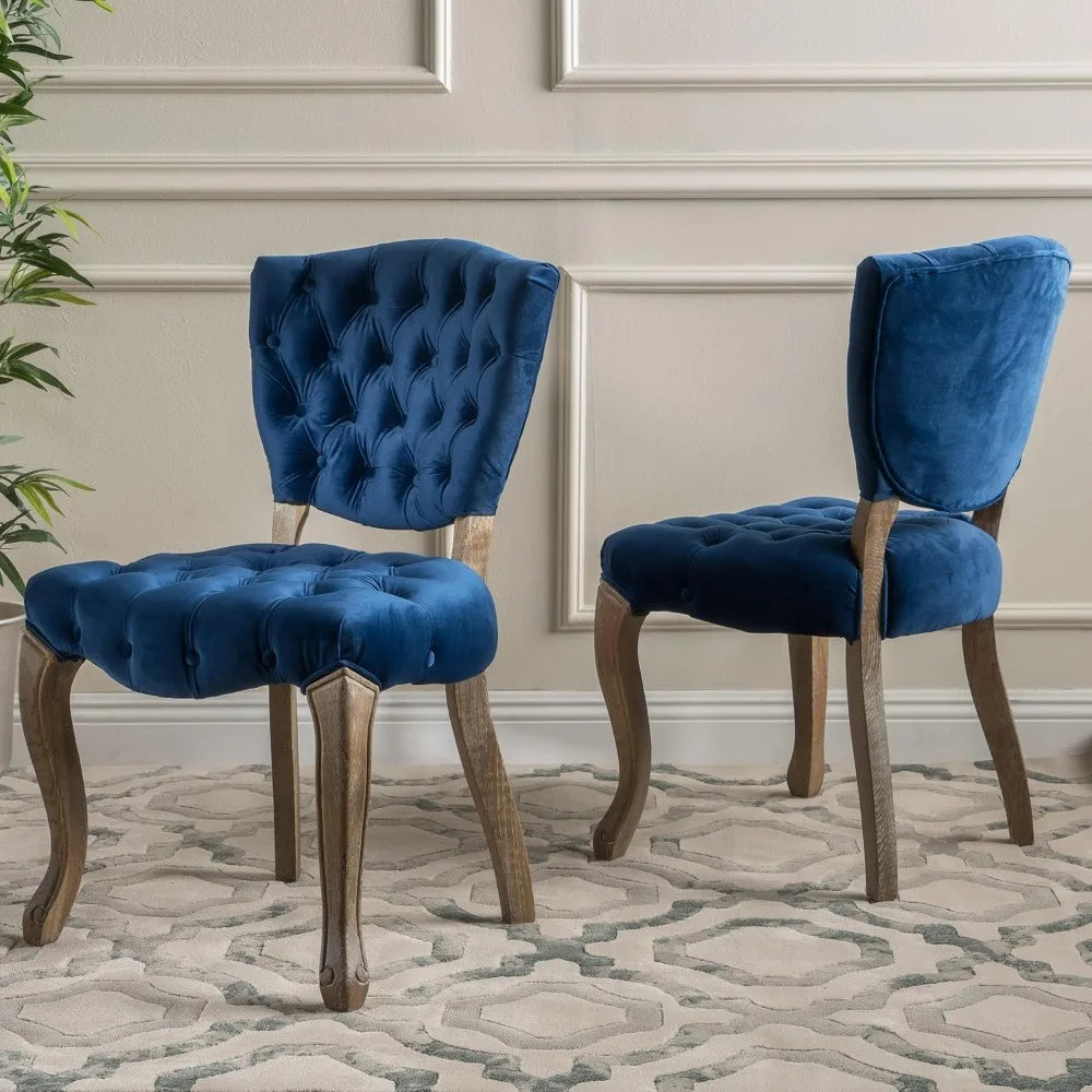 Velvet Dining Chairs 2-Pcs