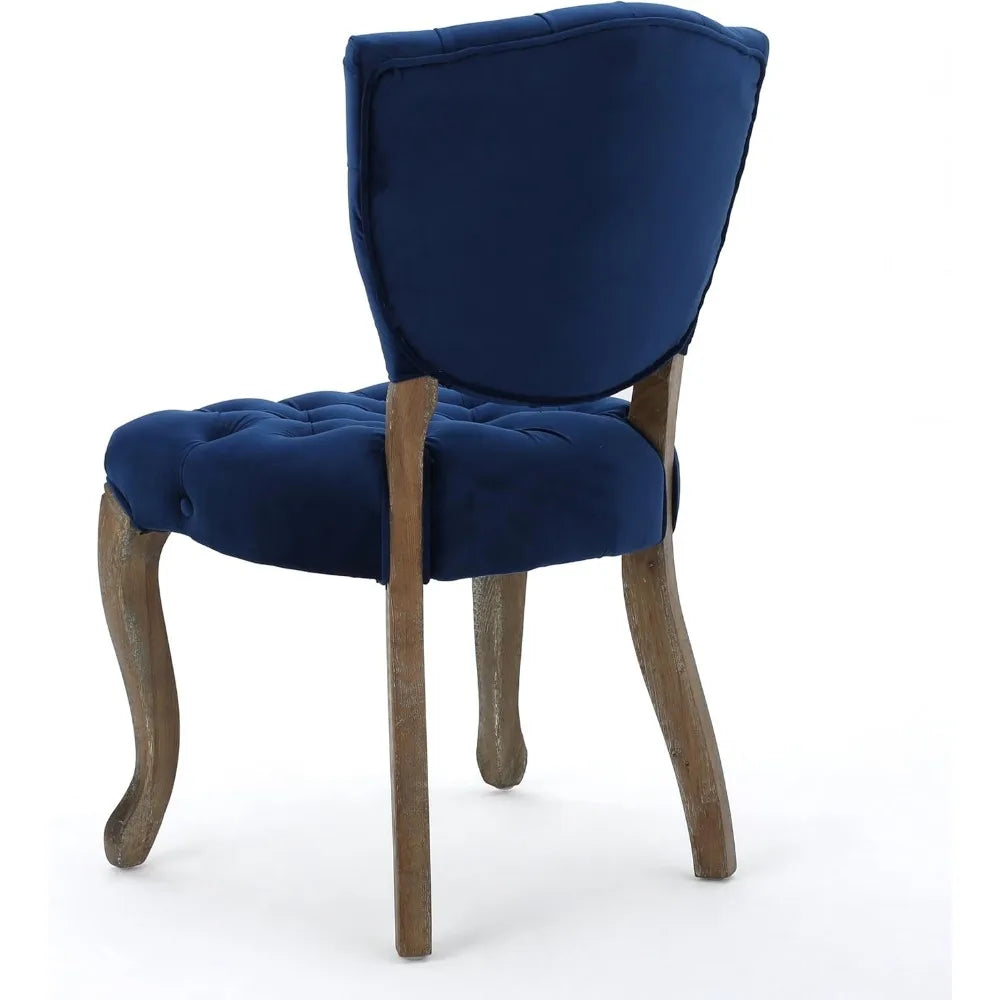 Velvet Dining Chairs 2-Pcs