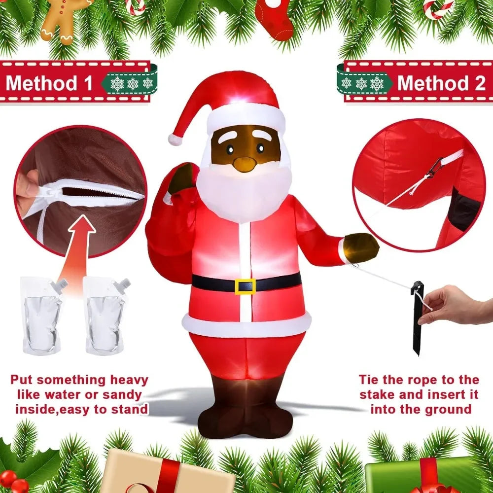 Inflatable Santa Claus Decorations