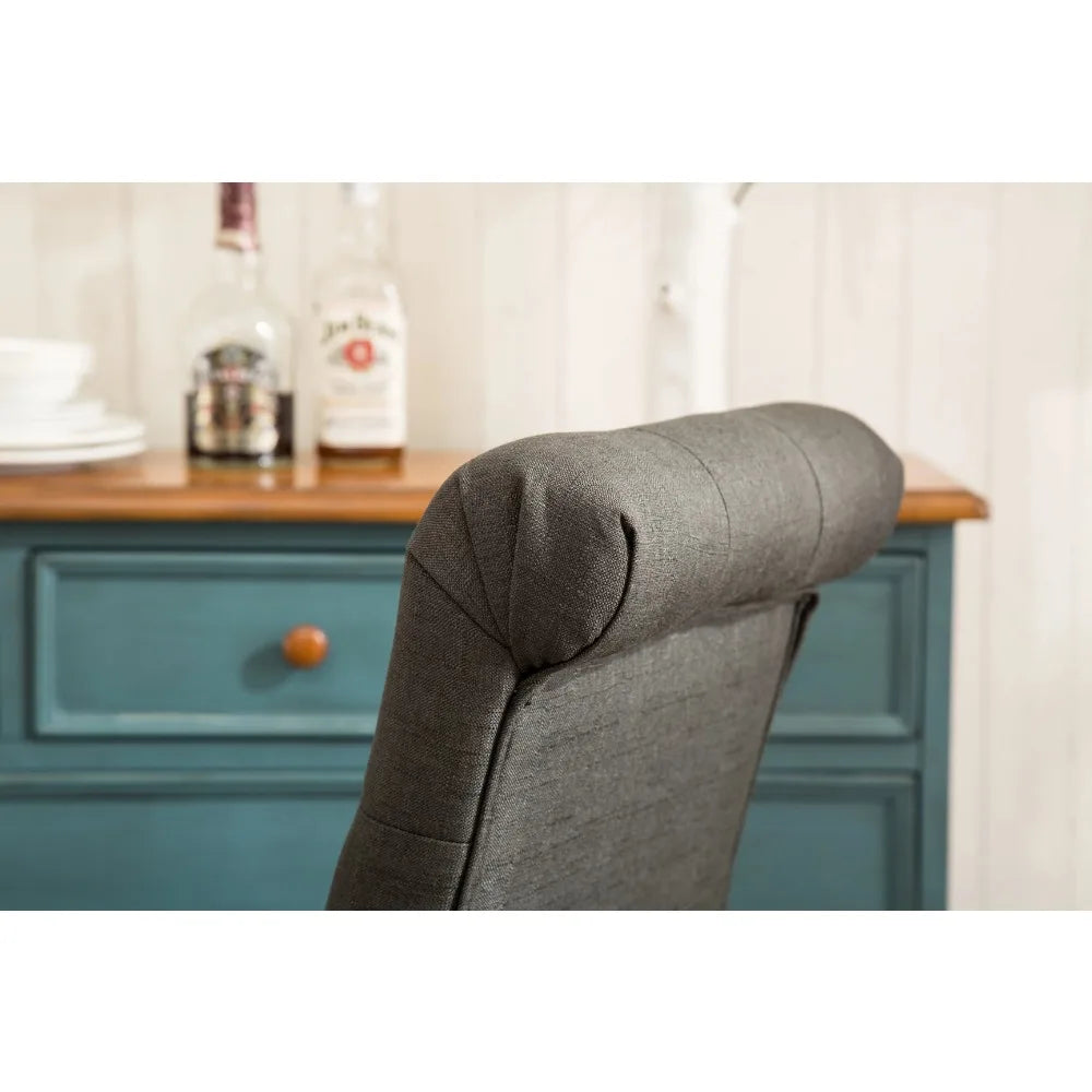 Set of 2 Dining Chair Charcoal