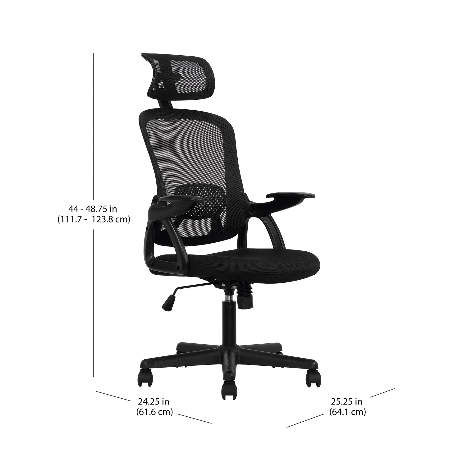 Ergonomic Office Chair with Adjustable Headrest