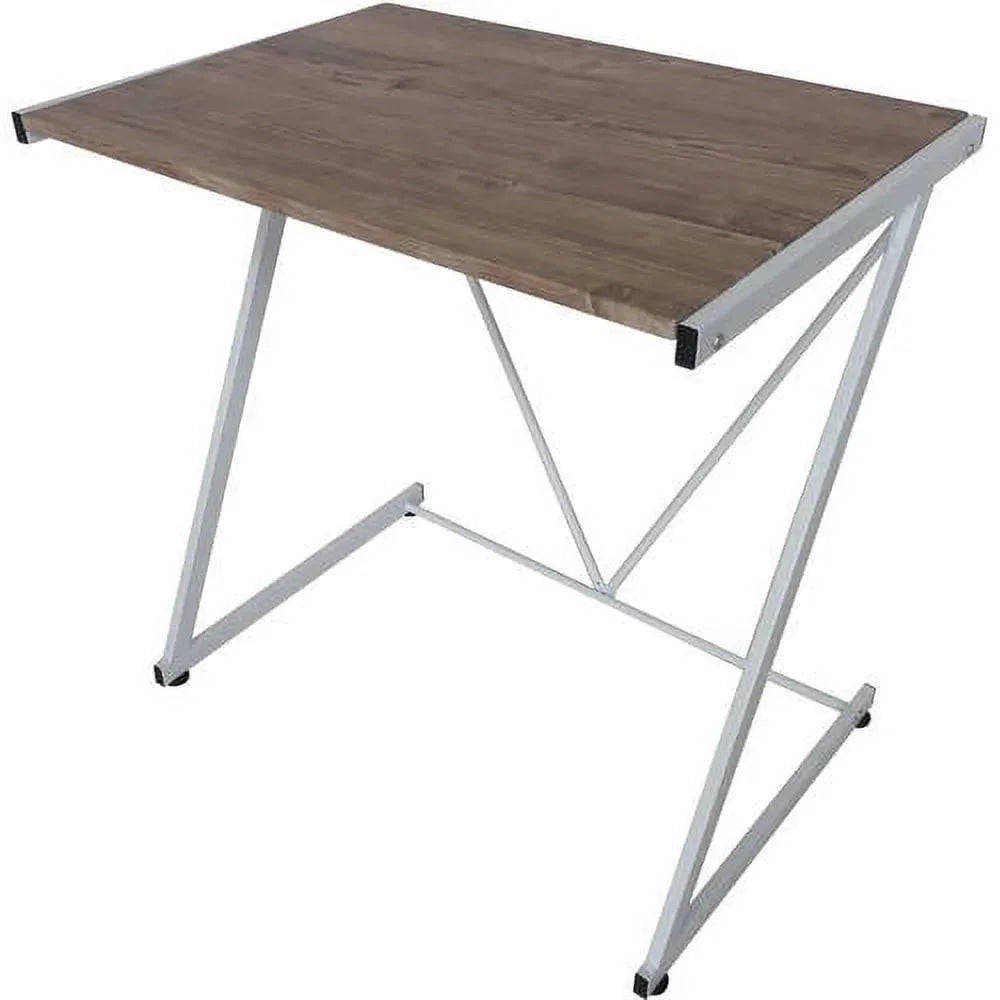 Z-shaped Wood Student Desk