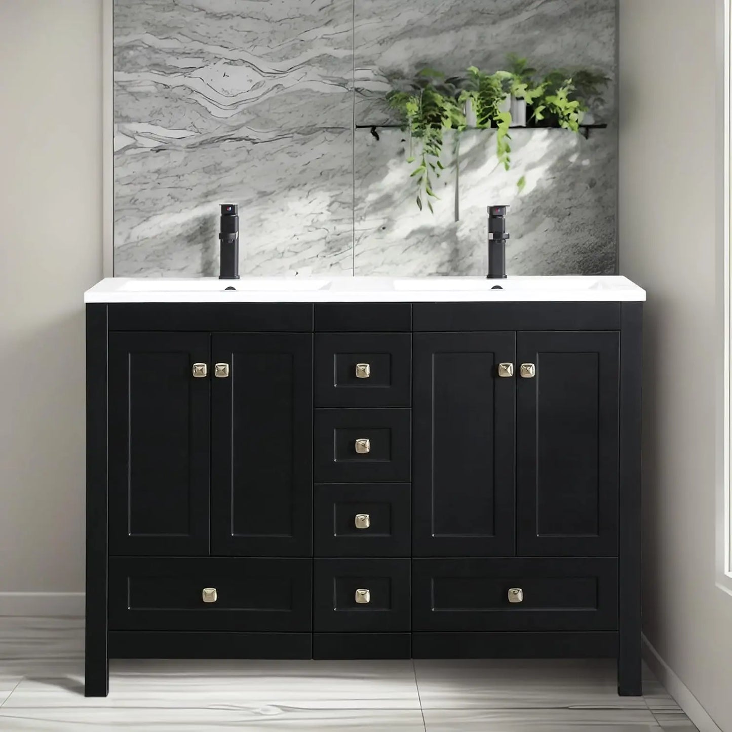 Vanities Cabinet with Sink Combo Set